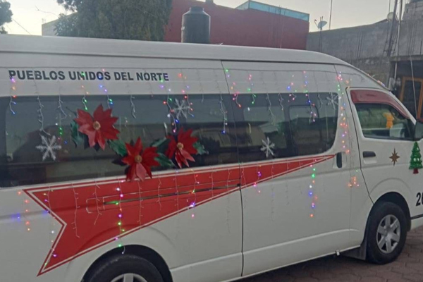 ¡Con todo y pasajeros! Roban unidad del transporte público en Lázaro Cárdenas, Tlaxcala